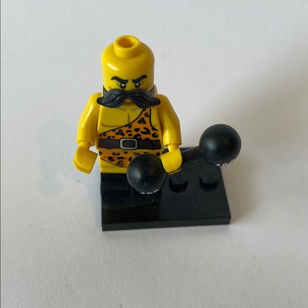 LEGO Strongman Minifigure - Yellow and Black